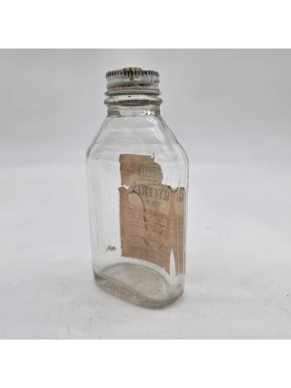 Vintage Rexall Glycerin U.S.P. Glass Bottle With Original Label - Picture 5 of 11